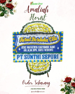 Papan Bunga Duka di Pinaras